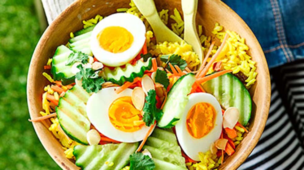 How to make the perfect picnic curried rice salad
